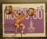 Stamps Cuba -  moscu 80