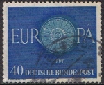 Stamps Germany -  EUROPA 1960