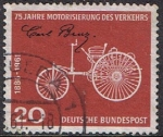 Stamps Germany -  75º ANIVERSARIO DEL AUTOMÓVIL