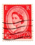 Stamps : Europe : United_Kingdom :  ELIZABETH.II-1952/54