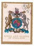 Stamps United Arab Emirates -  KINGS AND QUEENS OF ENGLAND-serie