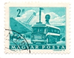Stamps : Europe : Hungary :  barcos