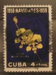 Stamps : America : Cuba :  1958 navidades 1959