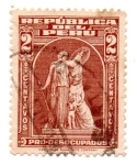 Stamps : America : Peru :  PERU-1938-PRO-DESOCUPADOS