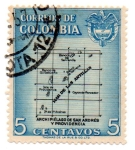 Stamps : America : Colombia :  ARCHIPIELAGOS DE SAN ANDRES Y PROVIDENCIA
