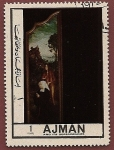 Stamps United Arab Emirates -  AJMAN -  Tablilla de retablo religioso