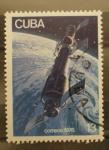 Stamps : America : Cuba :  satelite