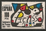Sellos de Europa - Espaa -  Homenaje a Pablo Ruiz Picasso en el centenario de su nacimiento. Ed 2609