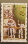 Stamps Cuba -  ciencia e investigacion del cosmo