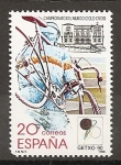 Stamps : Europe : Spain :  nº 3048. Campeonato del mundo de ciclo-cros.