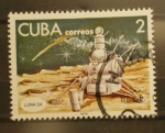 Sellos de America - Cuba -  luna 24