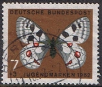 Stamps Germany -  PRO JUVENTUD. MARIPOSAS