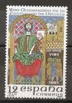 Stamps : Europe : Spain :  nº 2625. 800 aniversario de la fundación de Vitoria.