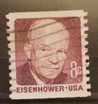 Stamps : America : United_States :  eisenhower