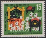 Stamps : Europe : Germany :  EL LOBO Y LOS SIETE CABRITOS