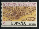 Sellos de Europa - Espa�a -  E2477 - V Cent. Fundación Las Palmas Gran Canaria