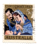 Stamps Australia -  NAVIDAD-1965