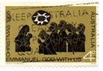 Stamps Australia -  CHRISTMAS-1966