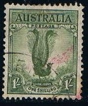 Stamps Australia -  Scott  141  Male Lyrebird