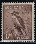 Stamps Australia -  Scott  173  Kokaburra (kingfisher) (2)