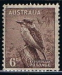 Sellos de Oceania - Australia -  Scott  173  Kokaburra (kingfisher) (2)