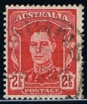 Stamps Australia -  Scott  194  Rey Jorge VI