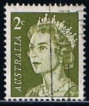 Stamps Australia -  Scott  395  Elizabel II