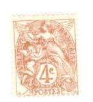 Stamps : Europe : France :  Blanc