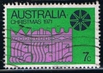 Stamps Australia -  Scott  508  Navidad 1971