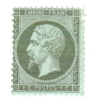 Stamps : Europe : France :  Napoleon III