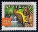 Stamps Australia -  Yellon Bellied sunbira