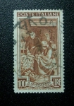 Stamps Italy -  Desgranando Maiz.