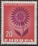 Sellos de Europa - Alemania -  EUROPA 1964