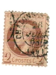 Stamps France -  Napoleon III Laure