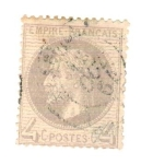 Stamps France -  Napoleon III Laure