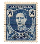 Stamps : Oceania : Australia :  JORGE VI