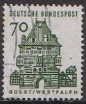 Stamps Germany -  EDIFICIOS DEL SIGLO XII