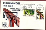 Stamps Spain -  Telecomunicaciones para todos - UIT -  SPD
