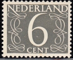 Stamps : Europe : Netherlands :  Cifras