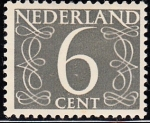 Stamps Netherlands -  Cifras