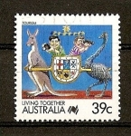 Stamps : Oceania : Australia :  Living Together.