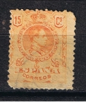 Stamps Spain -  Edifil  271  Alfonso  XIII  