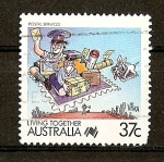 Stamps Australia -  Living Together.