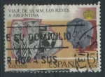 Stamps Spain -  E2495 - Viaje SS.MM los Reyes a Hispanoamérica