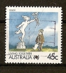 Stamps : Oceania : Australia :  Living Together.