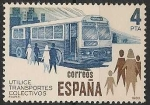Sellos de Europa - Espa�a -  Utilice transportes colectivos. Ed 2561