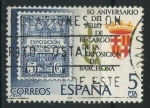 Stamps Spain -  E2549 - 50 Aniv. sello recargo exposición Barcelona