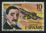 Stamps : Europe : Spain :  E2596 - Pioneros de la Aviación