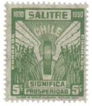 Stamps Chile -  CENTENARIO DE LA EXPORTACION DEL SALITRE”