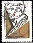 Stamps : Asia : Afghanistan :  Croissant Rouge Afghan